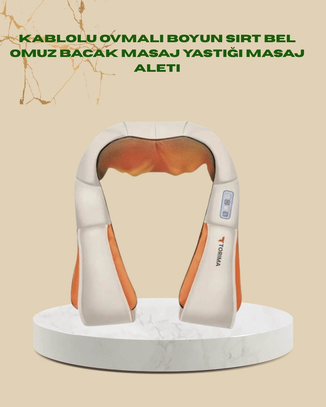 Ovmalı Isıtmalı Masaj Aleti – Boyun, Sırt, Bel, Omuz Ve Bacak İçin ( Lisinya )