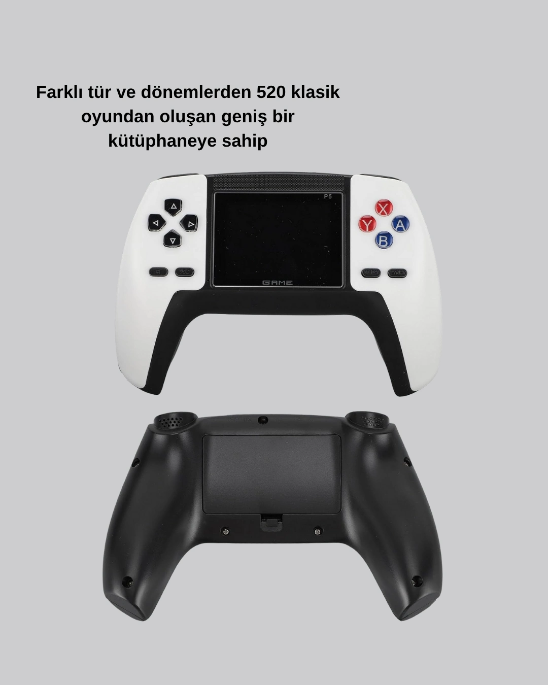 Oyun Konsolu – 520 Dahili Oyun, Şarjlı, Tv Av Çıkışlı Mini Konsol ( Lisinya )