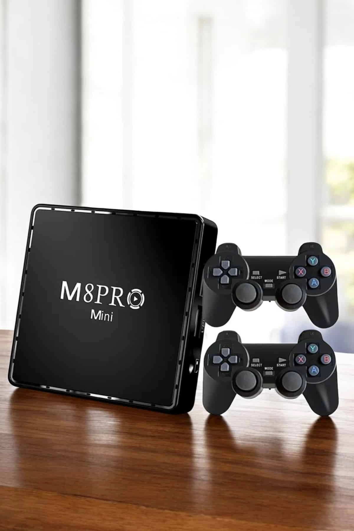 Oyun Konsolu Çift Kollu 1000 Oyunlu Tv Box Netflix Youtube Atari ( Lisinya )