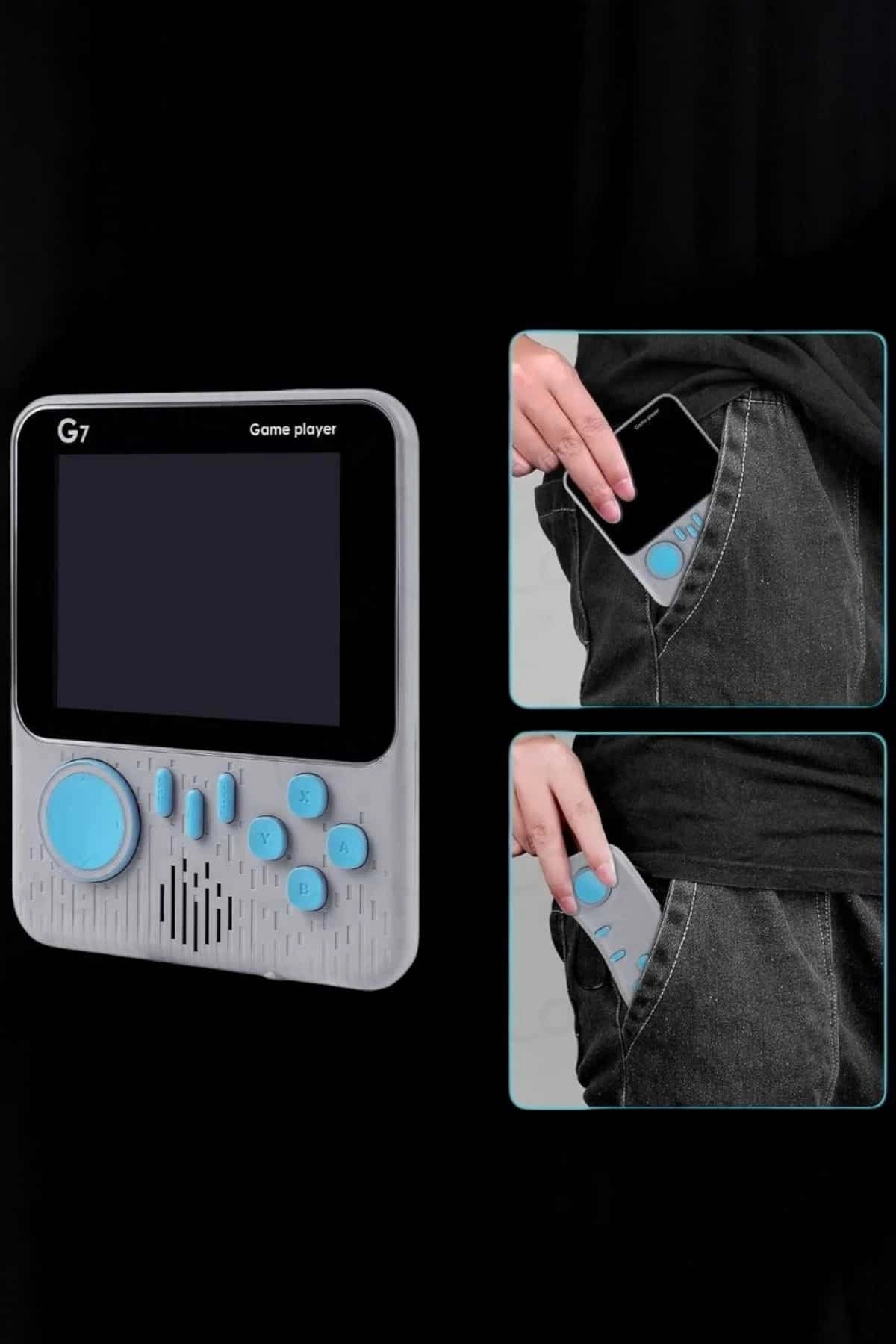 Oyun Konsolu Retro Oyun Konsolu Tv'ye Bağlanabilir Taşınabilir ( Lisinya )