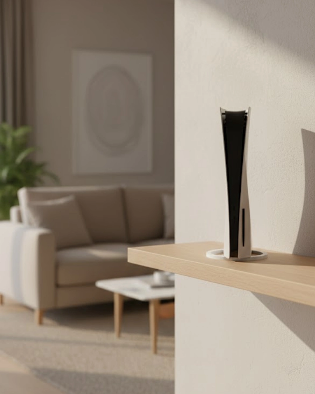 Oyun Konsolu Standı Masa Ve Tv Ünitesi Üstü Düzenleyici Tutucu ( Lisinya )