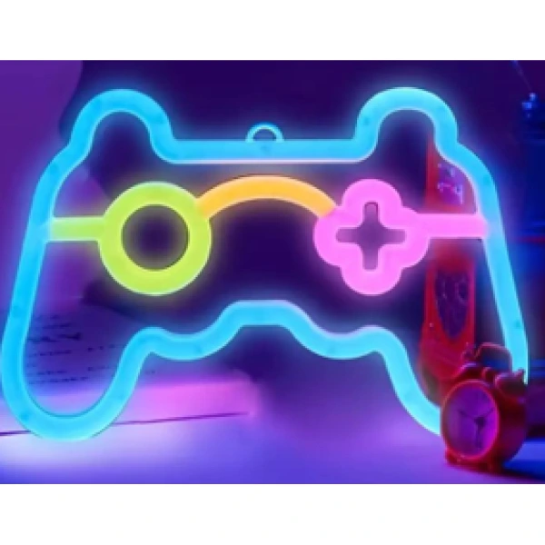 Oyun Konsolu Tasarımlı Neon Led ( Lisinya ) Oyun Konsolu Tasarımlı Neon Led ( Lisinya )
