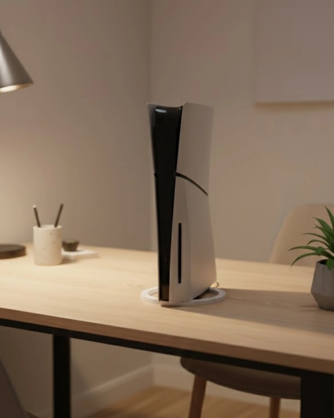 Oyun Konsolu Tutucu Şık Ve Minimal Masa Üstü Stand ( Lisinya )