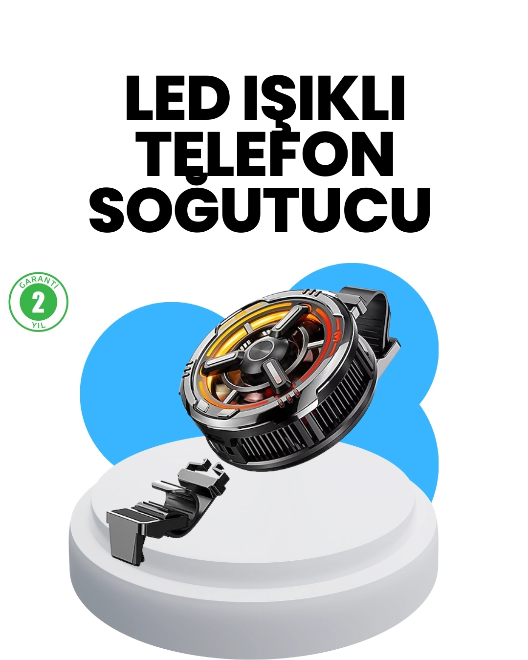 Oyun Performansını Artıran Taşınabilir Telefon Soğutucu ( Lisinya )