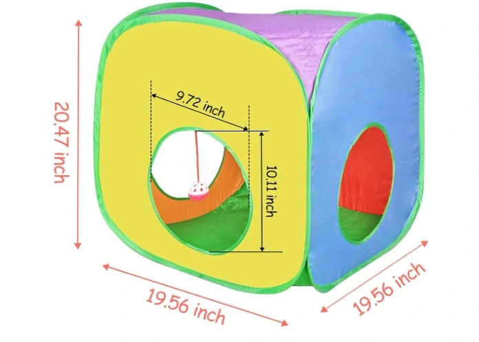 Oyuncak Toplu Kedi Oyun Tüneli ( Lisinya )