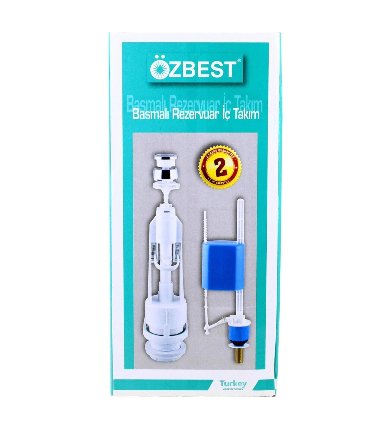 Özbest Su Tasarruflu Basmalı Klozet Rezervuar İç Takımı - Uyumlu Ve Dayanıklı ( Lisinya ) Özbest Su Tasarruflu Basmalı Klozet Rezervuar İç Takımı - Uyumlu Ve Dayanıklı ( Lisinya )