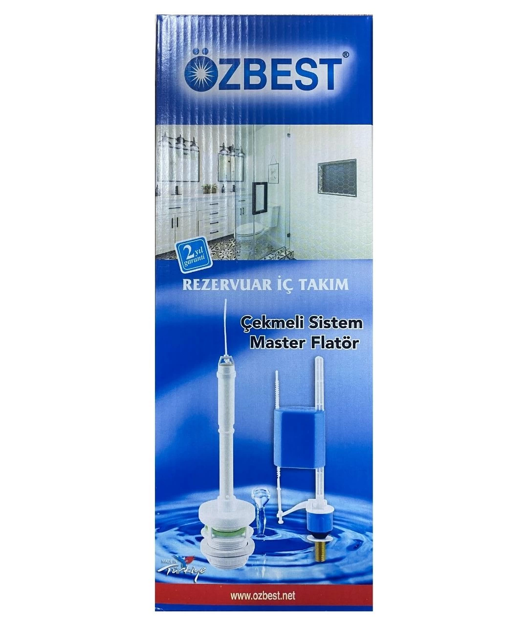 Özbest Su Tasarruflu Klozet Sifon Çekmeli Rezervuar İç Takımı ( Lisinya ) Özbest Su Tasarruflu Klozet Sifon Çekmeli Rezervuar İç Takımı ( Lisinya )