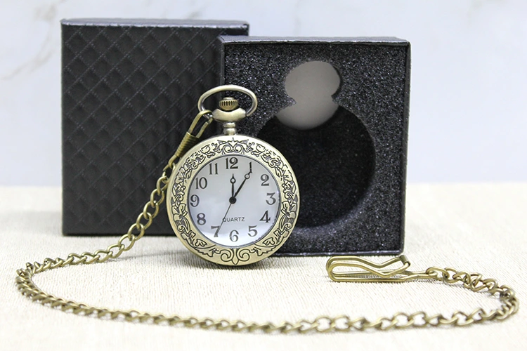 Özel Kutulu Antik Köstekli Saat Model 3 ( Lisinya )