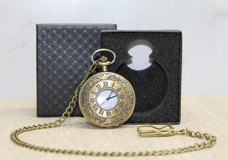 Özel Kutulu Antik Köstekli Saat Model 4 ( Lisinya )