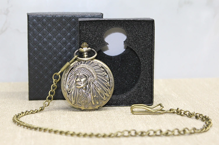 Özel Kutulu Kızılderili Köstekli Saat ( Lisinya )