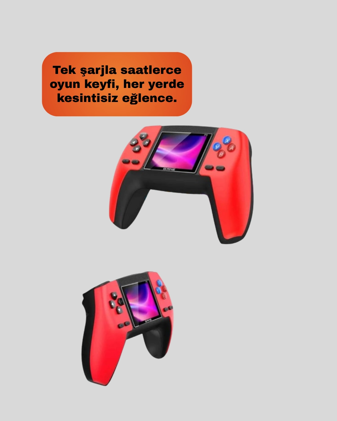 P5 Retro Gamepad 520 Oyunlu Taşınabilir Oyun Konsolu ( Lisinya )