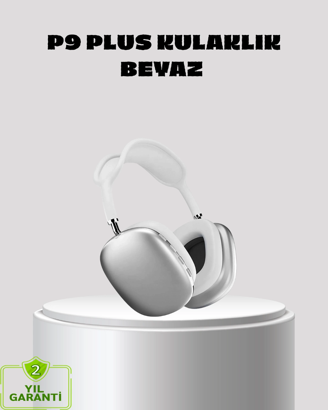 P9 Pro Plus Kablosuz Kulaklık – Üç Mikrofonlu, Uzamsal Ses Ve Hızlı Şarj Özellikli ( Lisinya )