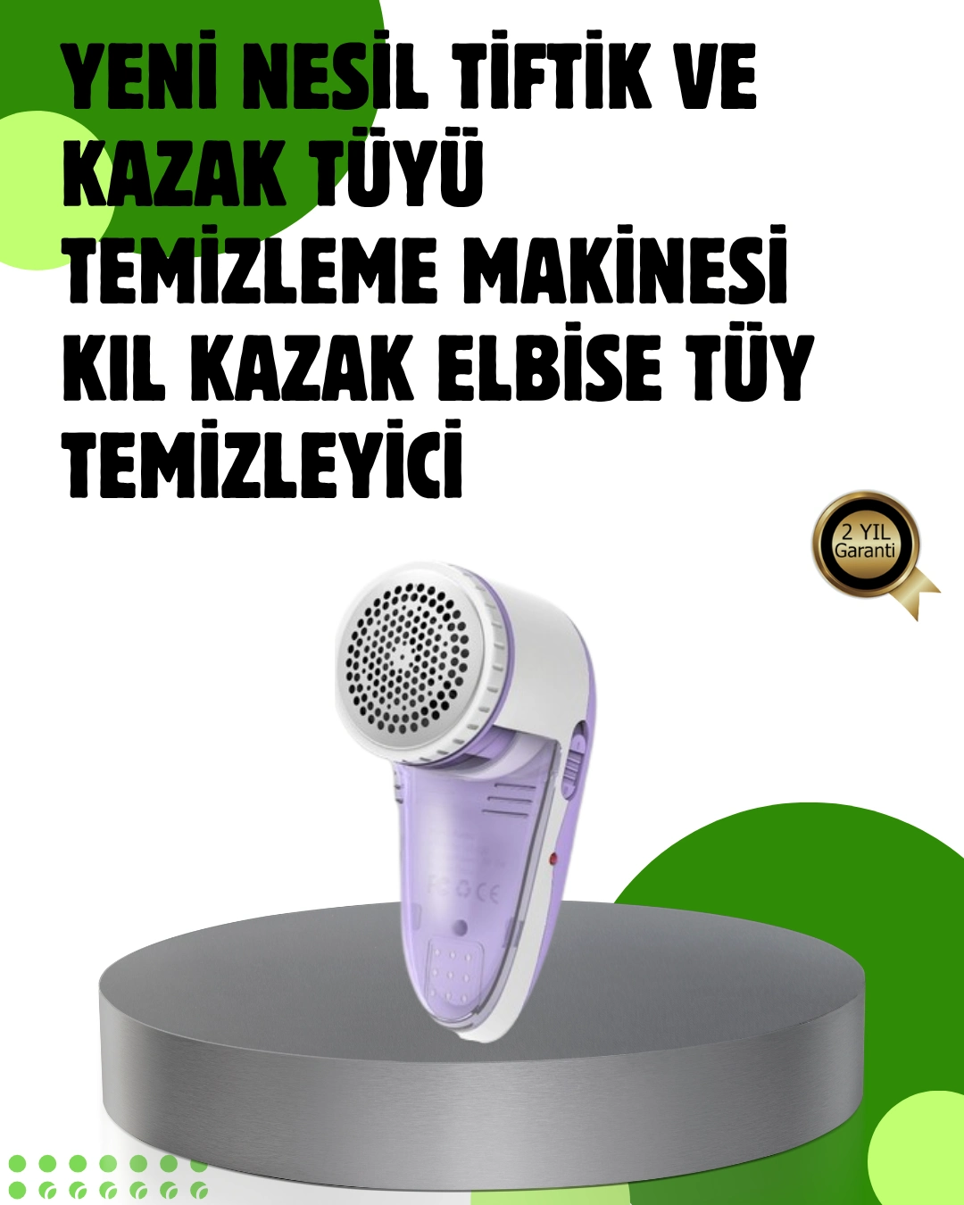 Pamuk Tiftik Tüy Temizleme Makinesi 5w – 3 Bıçaklı Sistem ( Lisinya )