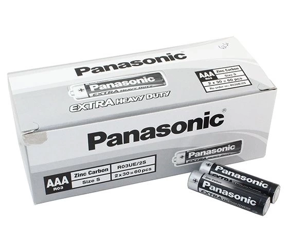 Panasonic Manganez İnce Kalem Aaa Pil 60'lı Paket ( Lisinya )