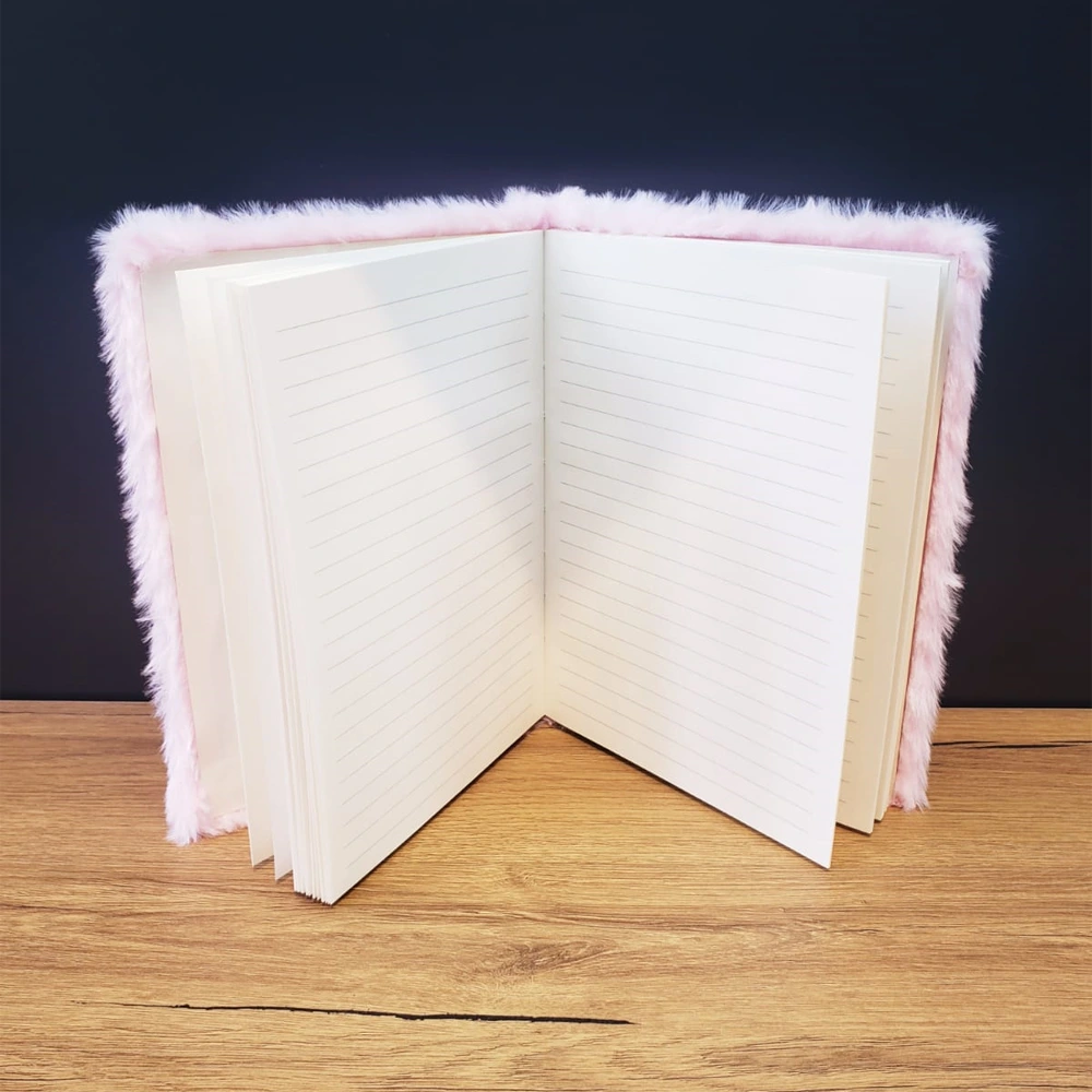 Panda Tasarımlı Peluş Defter ( Lisinya )