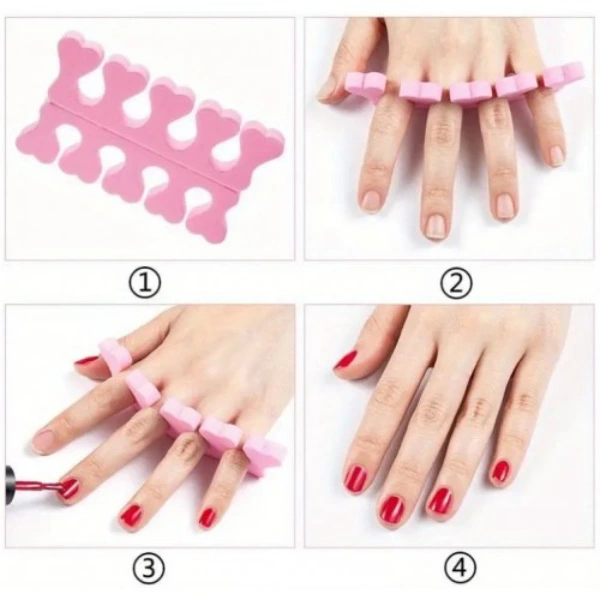 Parmak Ayırıcı Sünger Manikür Pedikür Atı 5 Adet ( Lisinya ) Parmak Ayırıcı Sünger Manikür Pedikür Atı 5 Adet ( Lisinya )