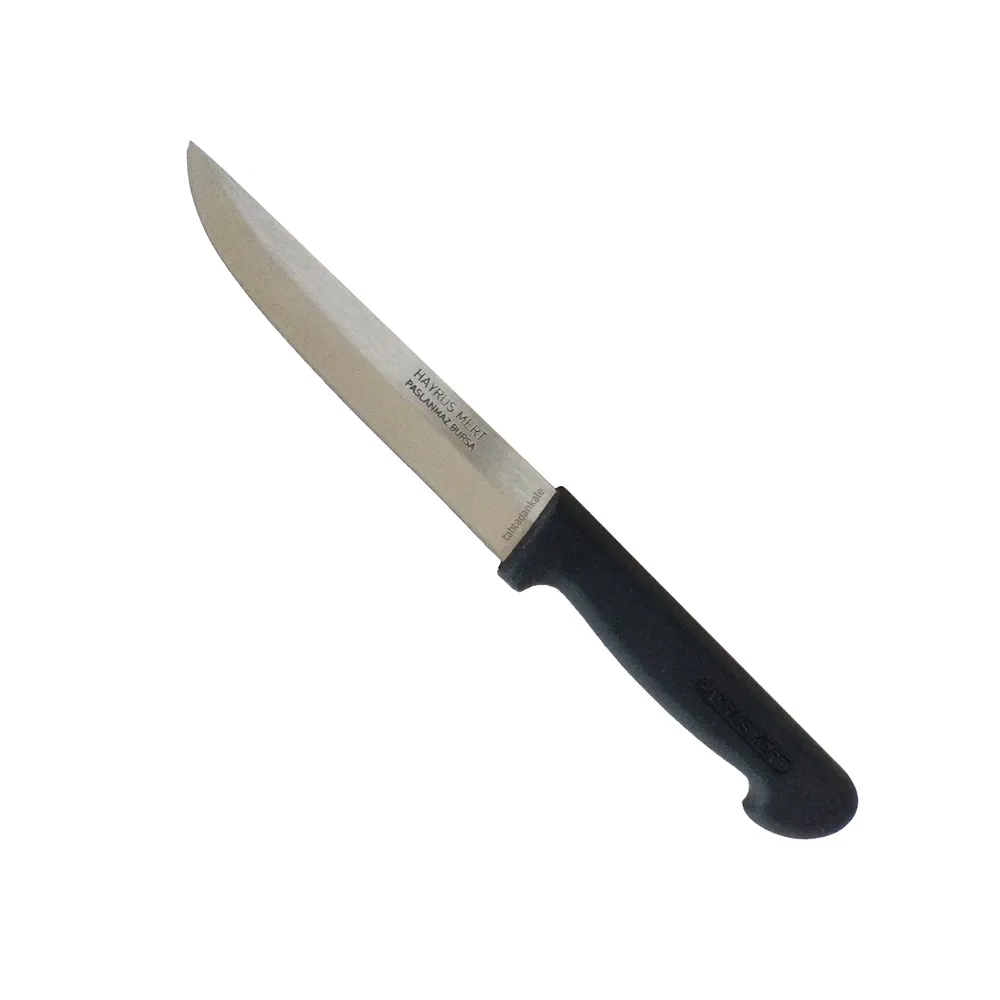 Paslanmaz Bursa Mutfak, Ekmek Bıçağı 15,5 Cm, Plastik Sap ( Lisinya ) Paslanmaz Bursa Mutfak, Ekmek Bıçağı 15,5 Cm, Plastik Sap ( Lisinya )