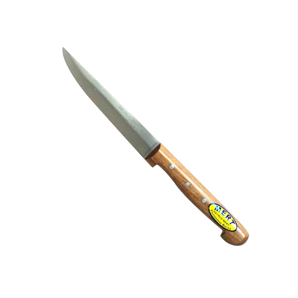 Paslanmaz Bursa Sebze Bıçağı 11 Cm, Ahşap Sap ( Lisinya ) Paslanmaz Bursa Sebze Bıçağı 11 Cm, Ahşap Sap ( Lisinya )