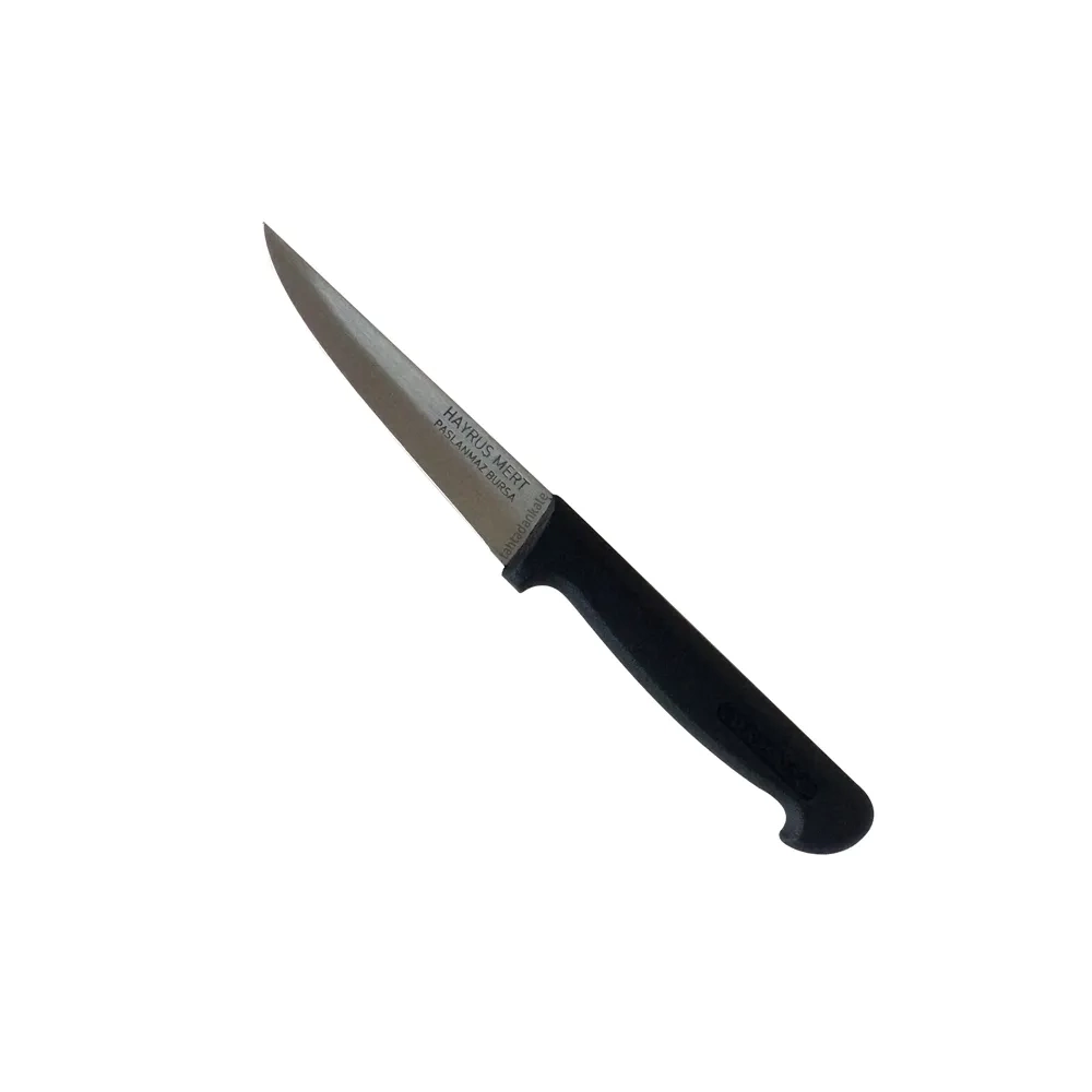 Paslanmaz Bursa Sebze Bıçağı 11 Cm, Plastik Sap ( Lisinya ) Paslanmaz Bursa Sebze Bıçağı 11 Cm, Plastik Sap ( Lisinya )