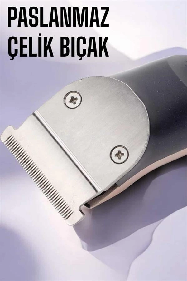 Paslanmaz Çelik Bıçaklı Hassas Çelik Bıçaklı Tıraş Makinesi ( Lisinya )