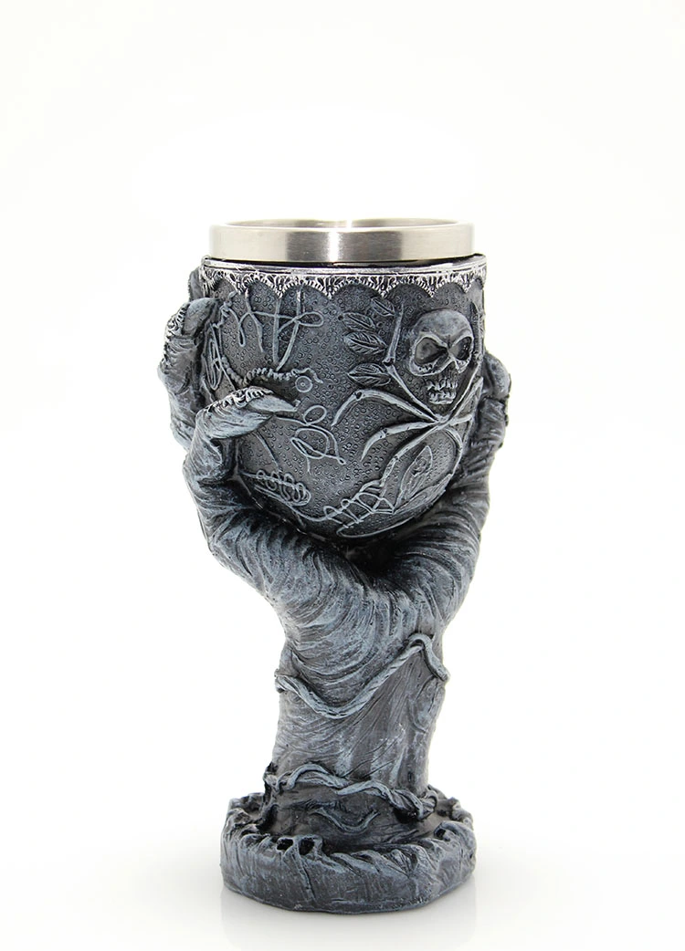 Paslanmaz Çelik El Tasarımı Kadeh Bardak Model 1 ( Lisinya )