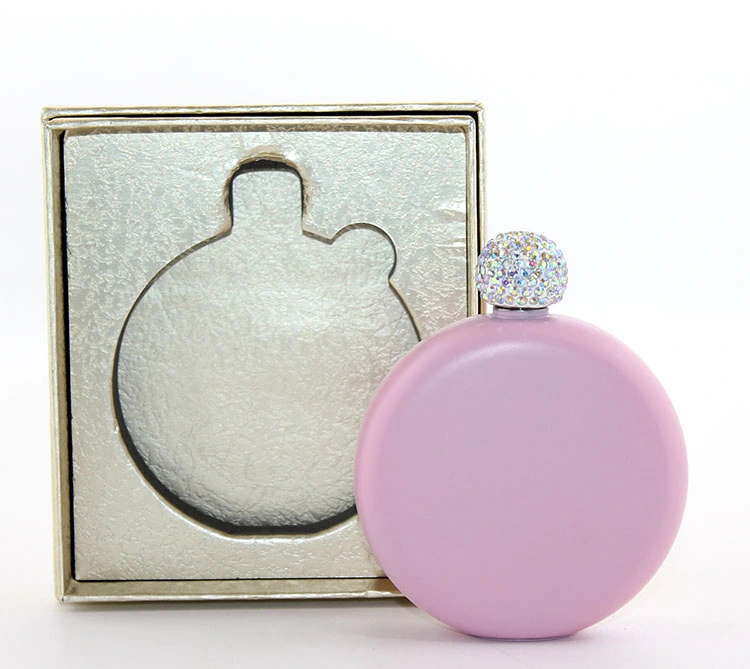 Paslanmaz Çelik Matara 5 Oz Pembe ( Lisinya )