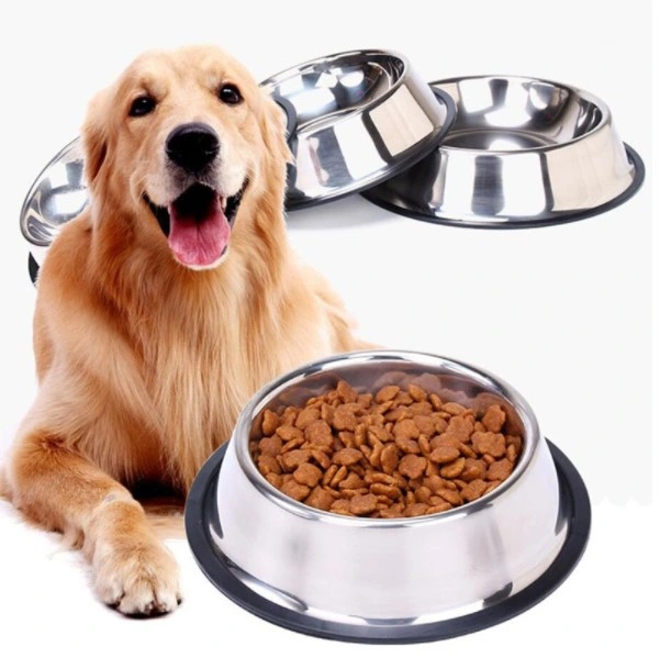 Paslanmaz Çelik Metal Mama Kabı 15 Cm. ( Lisinya )