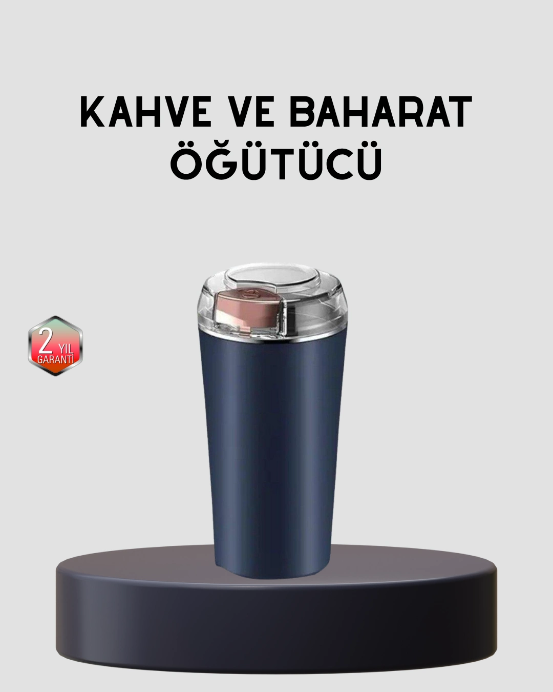 Paslanmaz Çelik Otomatik Öğütücü Kolay Temizlenebilir Yedek Bıçaklı ( Lisinya )