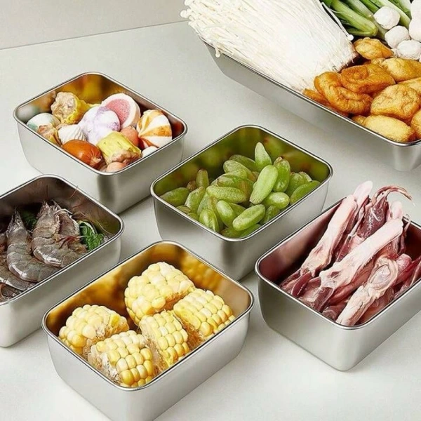 Paslanmaz Çelik Saklama Kabı ( Lisinya ) Paslanmaz Çelik Saklama Kabı ( Lisinya )