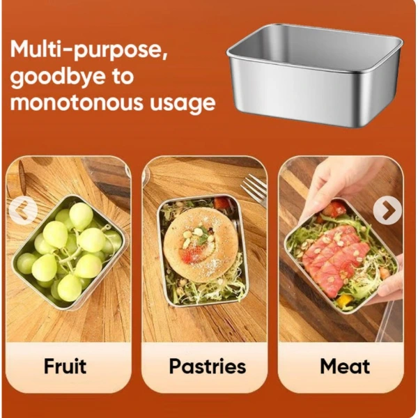 Paslanmaz Çelik Saklama Kabı ( Lisinya ) Paslanmaz Çelik Saklama Kabı ( Lisinya )