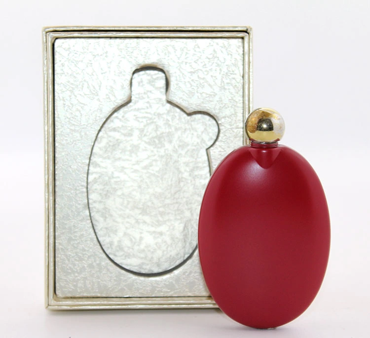 Paslanmaz Çelik Yuvarlak Matara Kırmızı Renk ( Lisinya )