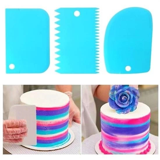 Pasta Hamur Şekillendirici Spatula Kesici Kazıyıcı Dekoratör Set ( Lisinya ) Pasta Hamur Şekillendirici Spatula Kesici Kazıyıcı Dekoratör Set ( Lisinya )