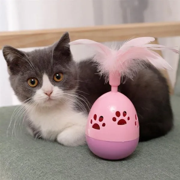 Pati Desenli Tüylü Hacı Yatmaz Oyuncak ( Lisinya )