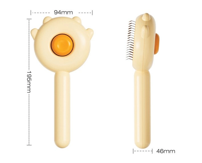 Pati Tasarımlı Otomatik Temizlenen Evcil Hayvan Tarağı ( Lisinya )