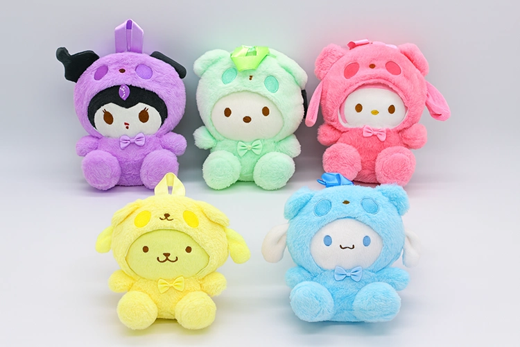 Peluş Kawaii Kuromi My Melody Ve Cinnamoroll Sırt Çantası ( Lisinya )