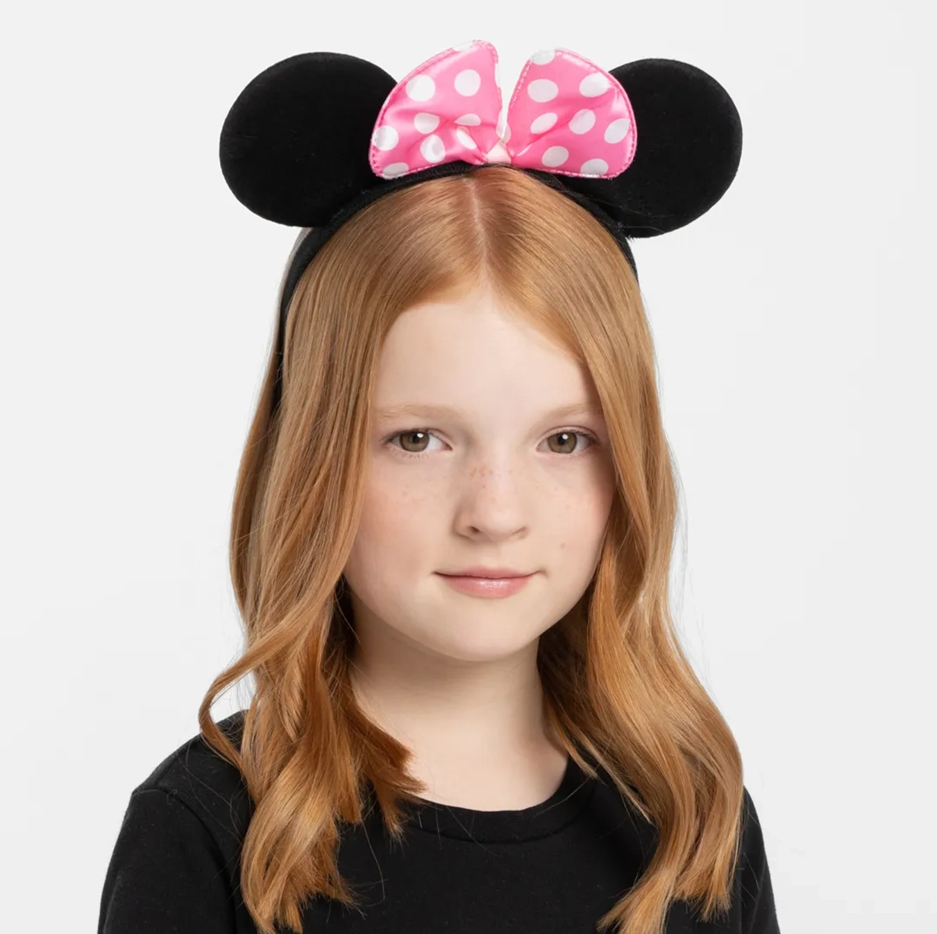 Pembe Fiyonklu Minnie Mouse Tacı ( Lisinya )