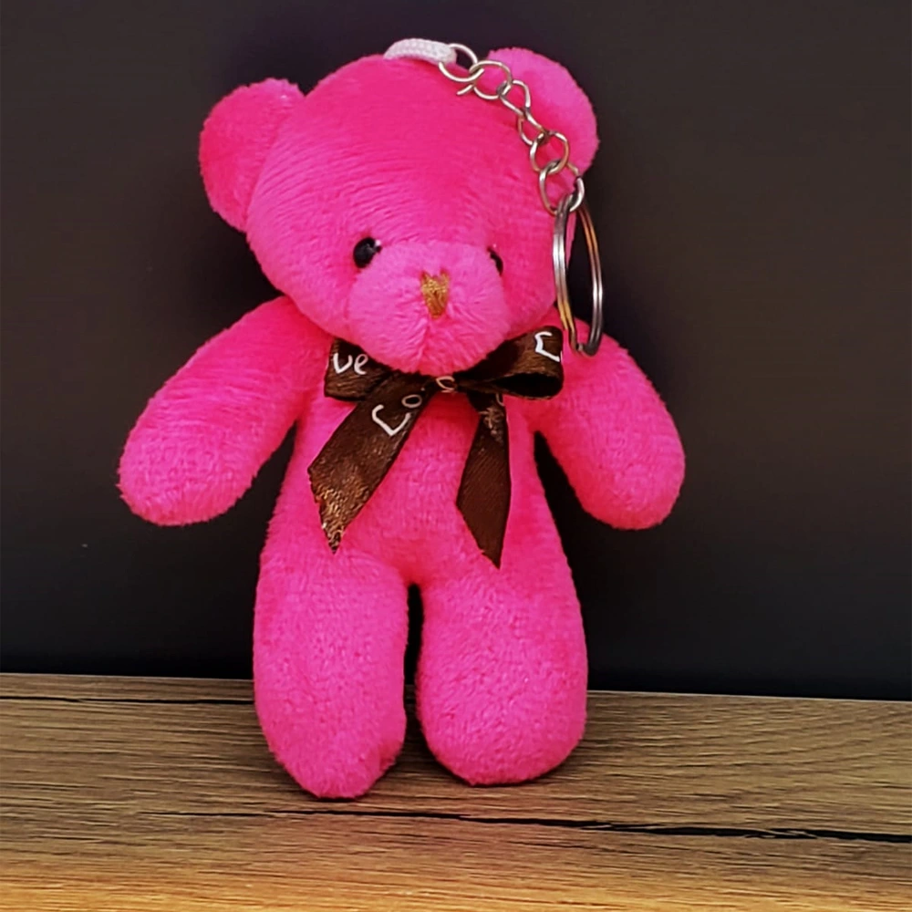 Pembe Hediyelik Kese İçinde Ayıcık ( Lisinya )