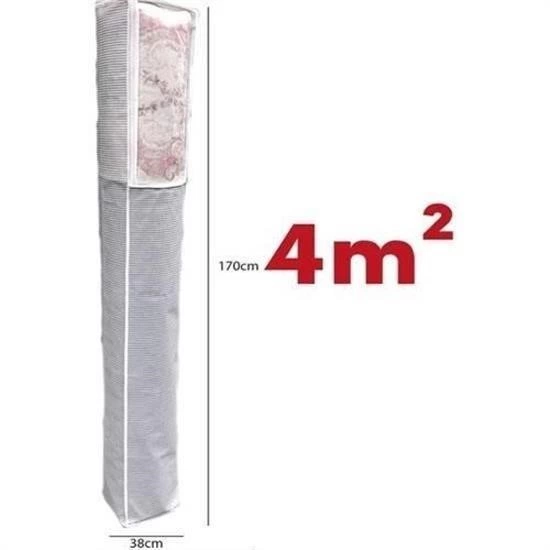 Pencereli Halı Hurcu Toz Geçirmez Sağlam Dayanıklı Hurç Organizer 4m² ( Lisinya ) Pencereli Halı Hurcu Toz Geçirmez Sağlam Dayanıklı Hurç Organizer 4m² ( Lisinya )