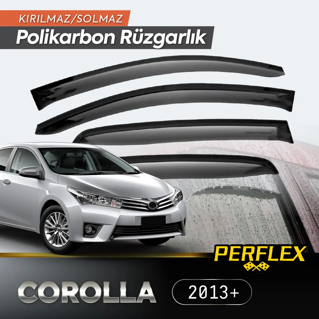 Perflex Polikarbon Kırılmaz Rüzgarlık V2 Mugen Toyota Corolla 2013+ ( Lisinya ) Perflex Polikarbon Kırılmaz Rüzgarlık V2 Mugen Toyota Corolla 2013+ ( Lisinya )