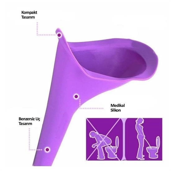 Piez Kadınların İçin Hijyenik Ayakta İşeme Temiz Tuvalet Aparatı ( Lisinya ) Piez Kadınların İçin Hijyenik Ayakta İşeme Temiz Tuvalet Aparatı ( Lisinya )