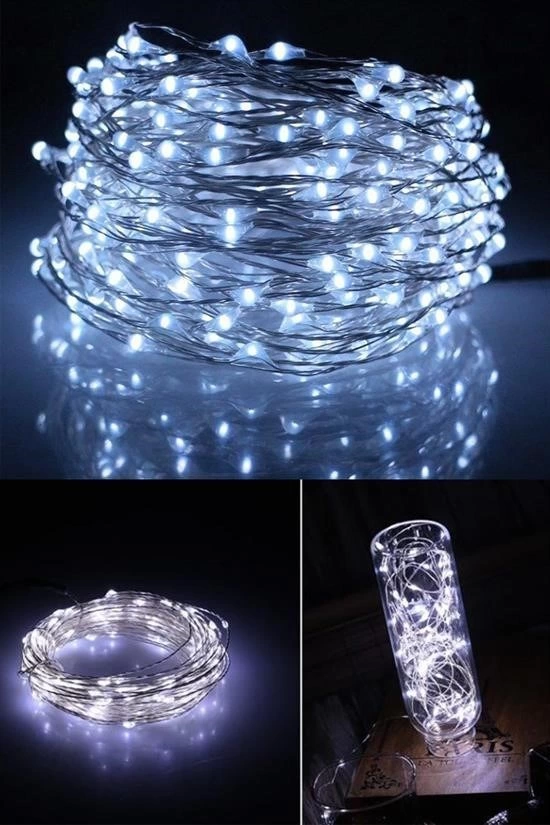 Pilli 5 Metre Dekoratif Peri Led Beyaz Aydınlatma Süsleme Lambası ( Lisinya ) Pilli 5 Metre Dekoratif Peri Led Beyaz Aydınlatma Süsleme Lambası ( Lisinya )