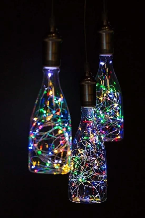 Pilli Renkli Peri Led Işık Dekoratif Aydınlatma 5 Metre Rgb Led ( Lisinya ) Pilli Renkli Peri Led Işık Dekoratif Aydınlatma 5 Metre Rgb Led ( Lisinya )