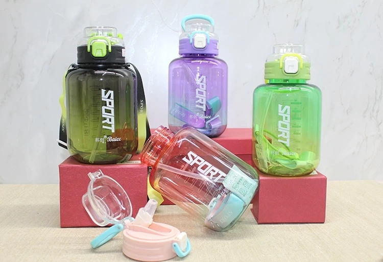 Pipetli Su Matarası 1100 Ml Bpa İçermez Alk3149 ( Lisinya )