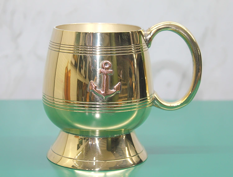 Pirinç Çapalı Kupa Bardak ( Lisinya )