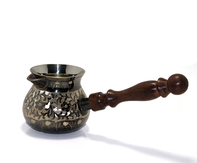 Pirinç Cezve 3'' İnç Model 3 ( Lisinya ) Pirinç Cezve 3'' İnç Model 3 ( Lisinya )