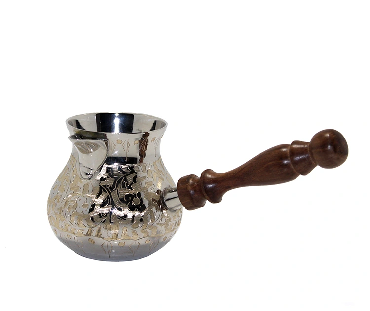 Pirinç Cezve 4'' İnç Model 4 ( Lisinya ) Pirinç Cezve 4'' İnç Model 4 ( Lisinya )