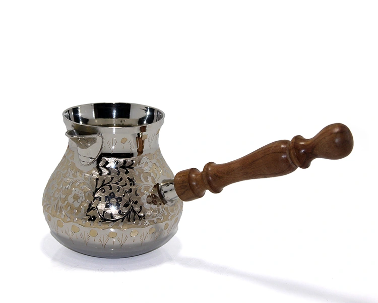 Pirinç Cezve 5'' İnc Model 4 ( Lisinya ) Pirinç Cezve 5'' İnc Model 4 ( Lisinya )