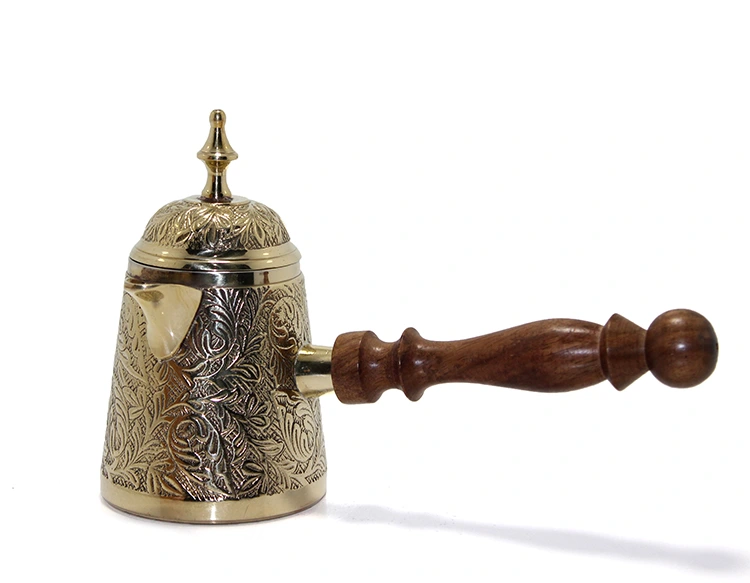 Pirinç Cezve 5.5'' İnç ( Lisinya ) Pirinç Cezve 5.5'' İnç ( Lisinya )