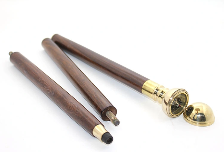 Pirinç Pusulalı Baston Model 2 ( Lisinya ) Pirinç Pusulalı Baston Model 2 ( Lisinya )