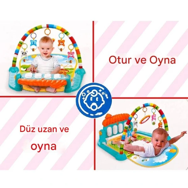 Piyanolu Mantar Oyun Halısı ( Lisinya ) Piyanolu Mantar Oyun Halısı ( Lisinya )